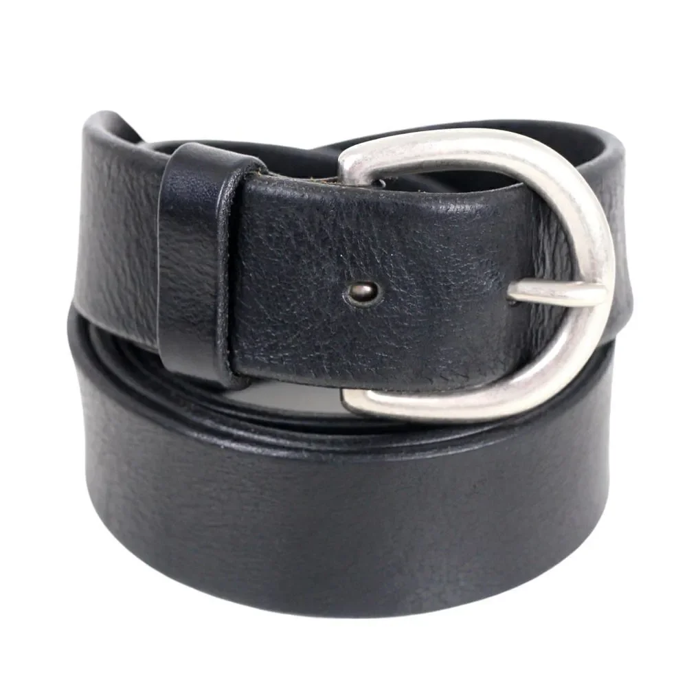 Old Navy BLACK GENUINE LEATHER 1 1/4